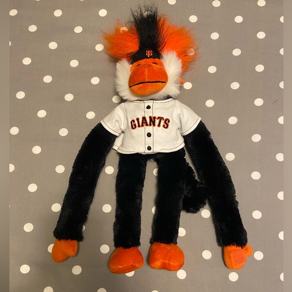 SF Giants Fuzzhead Wig Monkey 🐒 - Picture 4 of 17